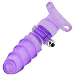 Frisky Double Finger Banger Vibrating G-Spot Glove, Assorted (Ae593)