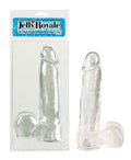 Clear Dildo W/ Suction Cup 8 Inch