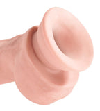 King Cock Plus 8'' Triple Density Cock With Balls