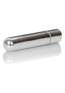 CalExotics Rechargeable Bullet - Adult 3 Speed Vibe Massager - Waterproof Travel Size Sex Toys for Couples - Silver