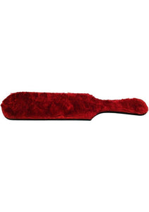 Rouge Paddle with Fur Red Black