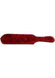 Rouge Paddle with Fur Red Black