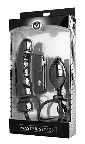 Master Series Ravage Vibrating Inflatable Dildo