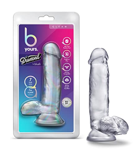B Yours Diamond Gleam 7In Clear