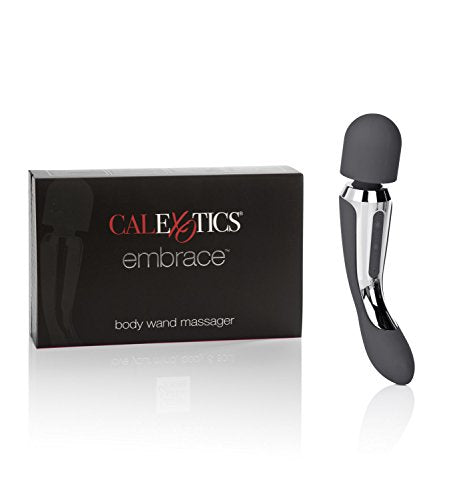 Calexotics Embrace Body Wand Massager     Silicone Waterproof Vibrator     7 Function Rechargeable Adult Sex Massager For Couple