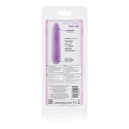 Calexotics First Time Mini Vibrator - Waterproof Sex Toys For Couples - Adult Women Vibe Massager - Purple