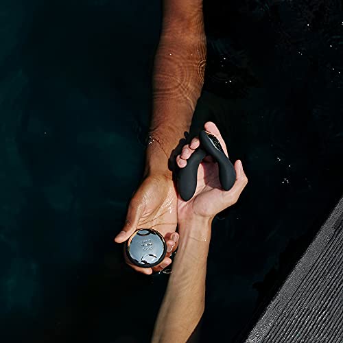 Lelo Hugo Prostate Massaging Butt Plug Sex Toy For Men Remote Controlled Vibrating Male Anal Sex Toys With Remote Control Vibrator, Black