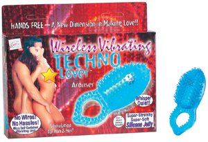 California Exotics Wireless Vibrating Techno Lover Cock Ring, Arouser