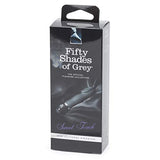 Fifty Shades Of Grey Sweet Touch Black Mini Clitoral Vibrator - Waterproof With 10 Speeds And Patterns