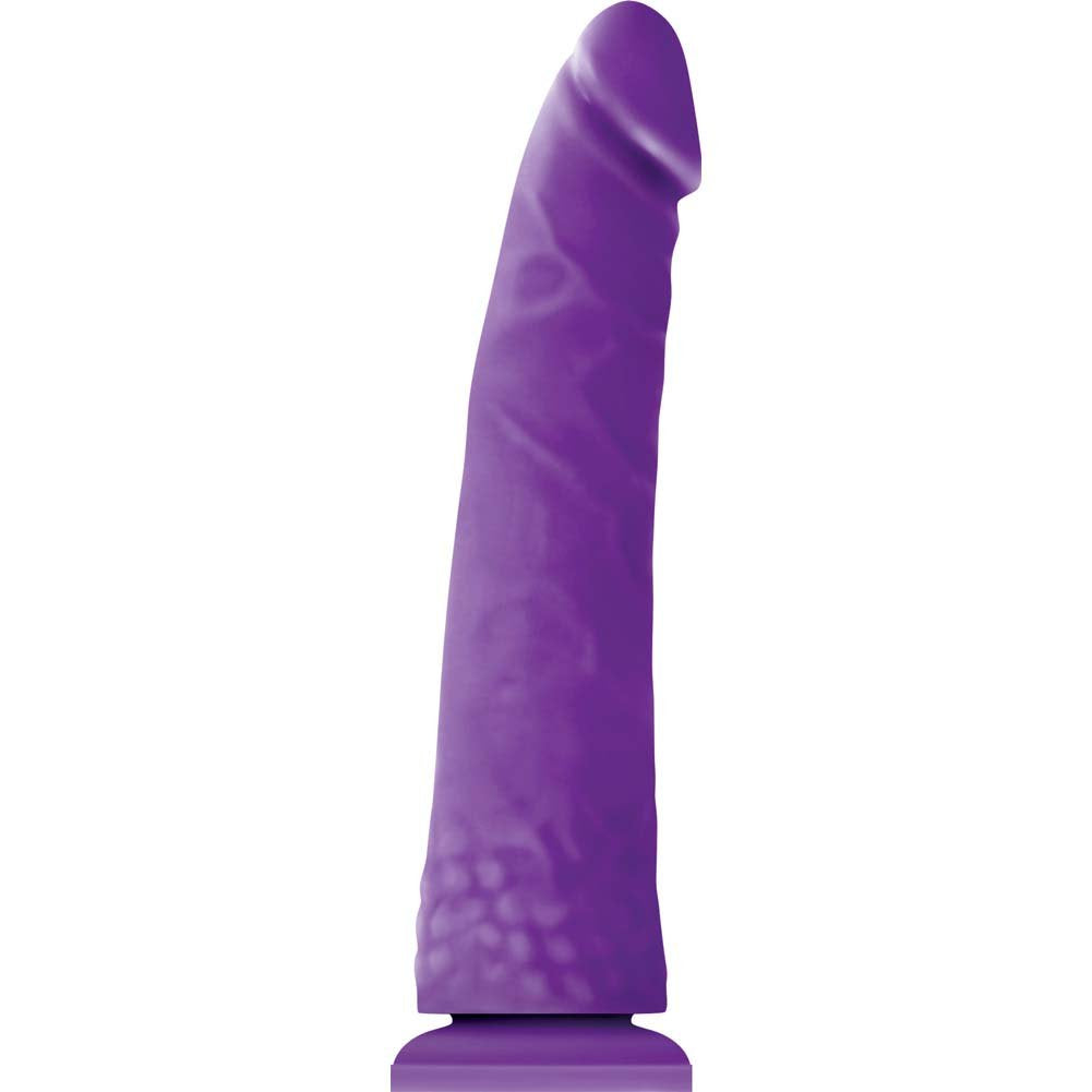 Ns Novelties Ns Novelties Colours Pleasures Thin 8-inch Dildo, Purple
