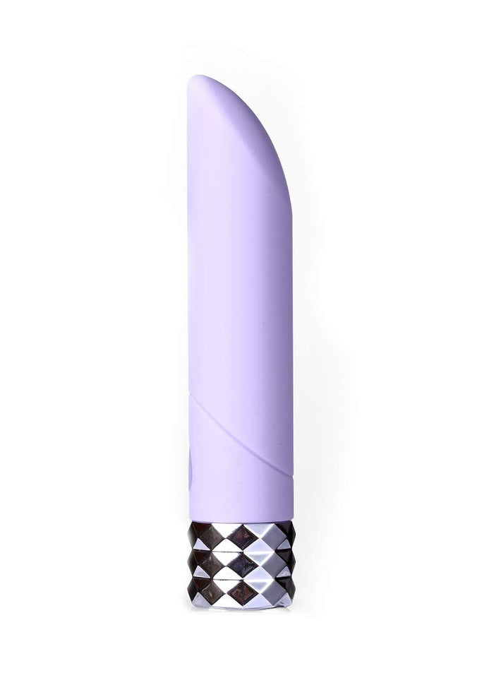 Maia Toys Angel Crystal Gem Supercharged Bullet Vibrator, Purple