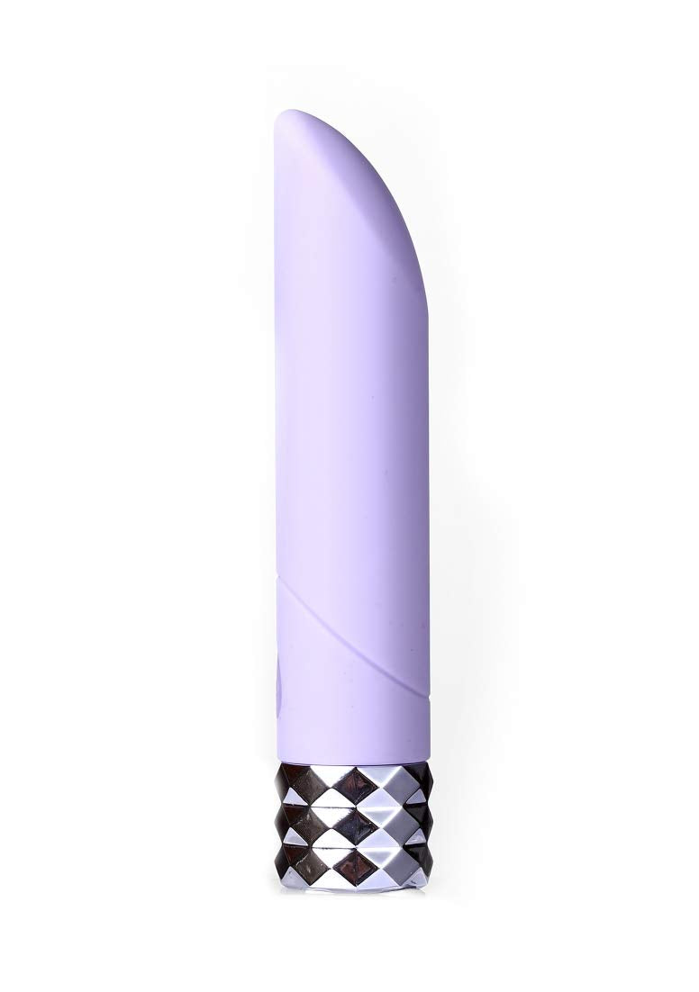 Maia Toys Angel Crystal Gem Supercharged Bullet Vibrator, Purple