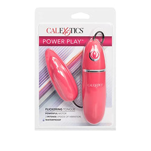 California Exotic Novelties Power Play Flickering Tongue, Pink