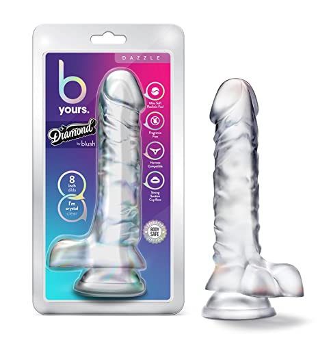 B Yours Diamond Dazzle 8In Clear