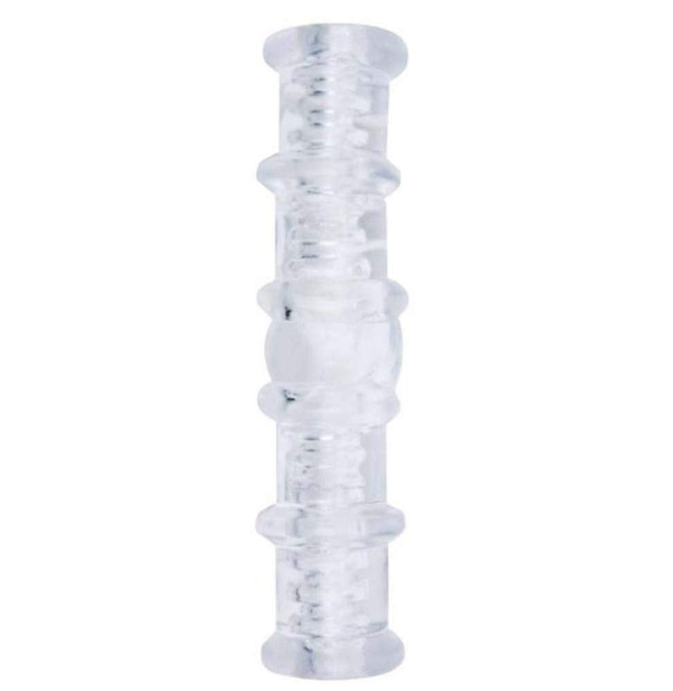 Adam Male Toys Head To Head 3D Soft Cyberskin Stroker Masturbation Cup For Adult Toys Relaxation