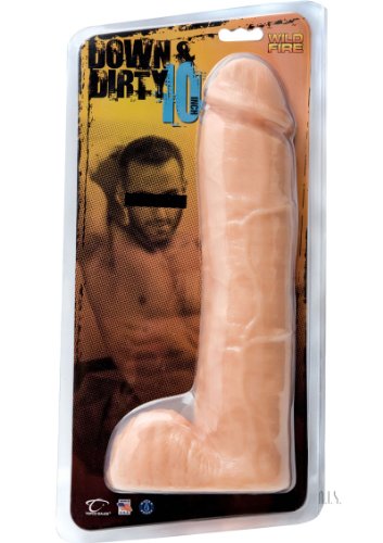 Topco Sales Down Dirty Dong 10'', White