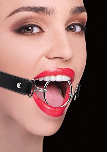 Ouch! Ring Mouth Gag, Black, X-Large