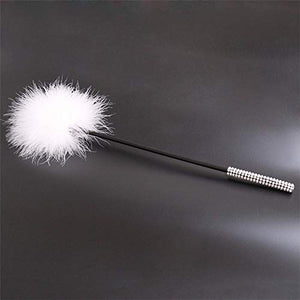 Sexy Feather Stick Tickling Erotic Torture Tool Sexy BDSM Tease Teather Stick Sex Whip Sex Toy in Bed for Couples