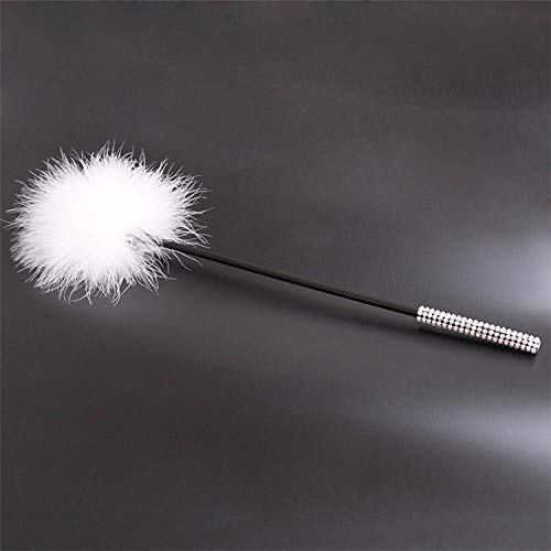 Sexy Feather Stick Tickling Erotic Torture Tool Sexy BDSM Tease Teather Stick Sex Whip Sex Toy in Bed for Couples