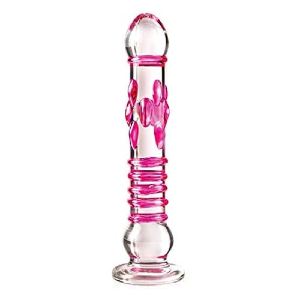 Icicles #6 Hand Blown Glass Massager