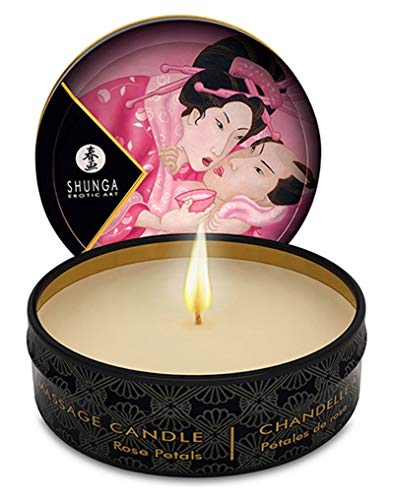 Mini Massage Candle - Aphrodisia - Roses Petals -  1 Fl. Oz.