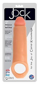 Jock 2In Enhancer W/Ball Strap Vanilla
