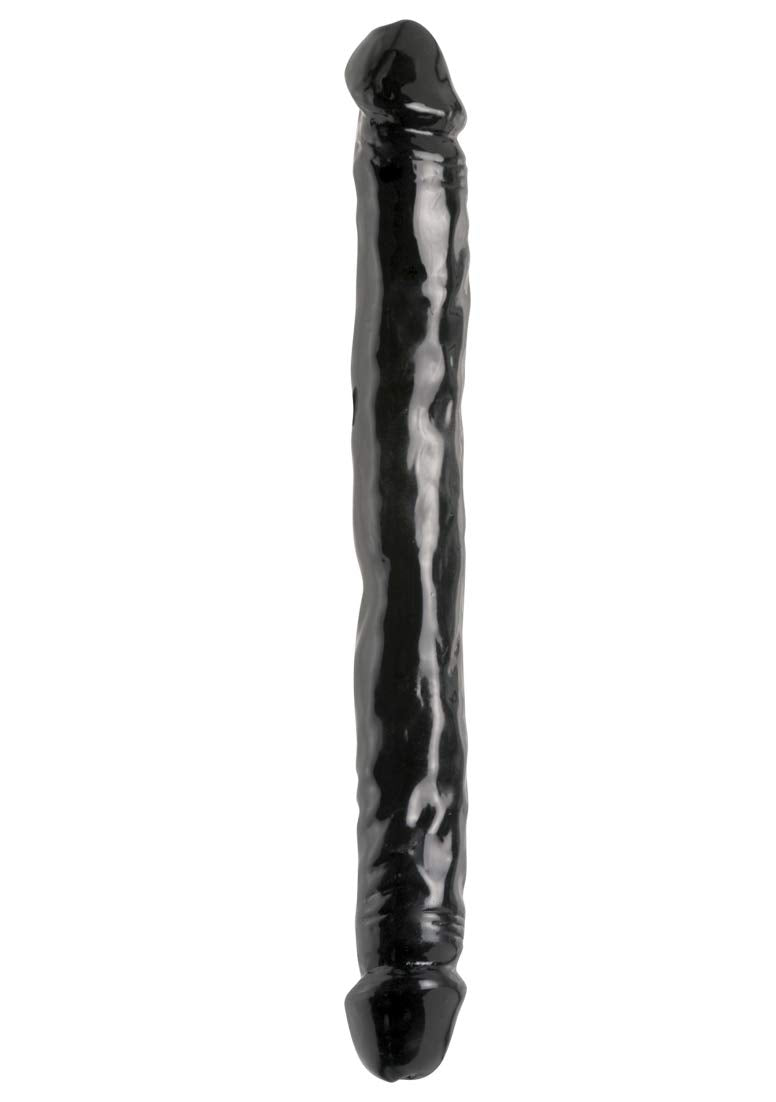 Pipedream Basix 12-Inch Double Dong, Black, Black