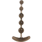 Golden Triangle Anchor's Away Black Anal Beads
