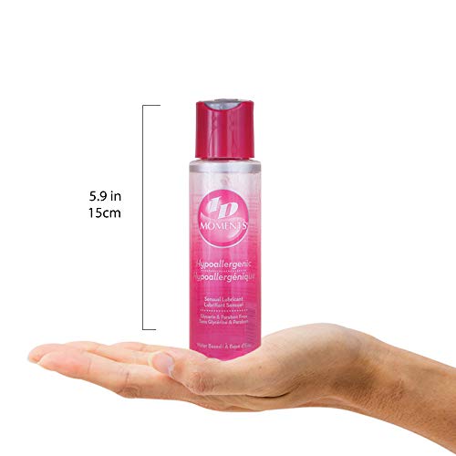 Id Moments Personal Lubricant- Vegan Lube, Water Based, 4.4 Fl Oz Bottle