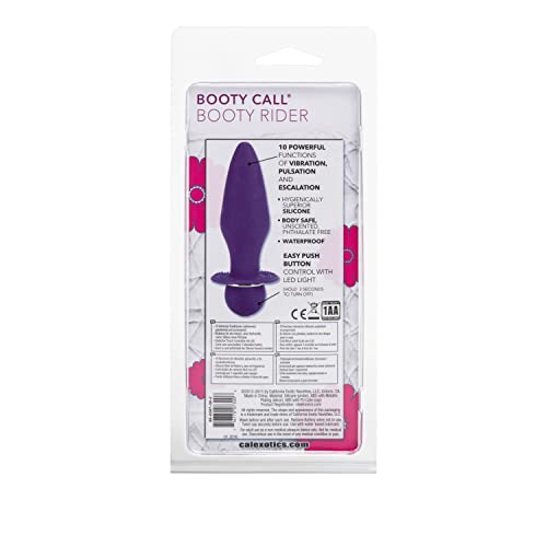 California Exotic Novelties Booty Call Booty Rider, Purple, 0.21 Pound