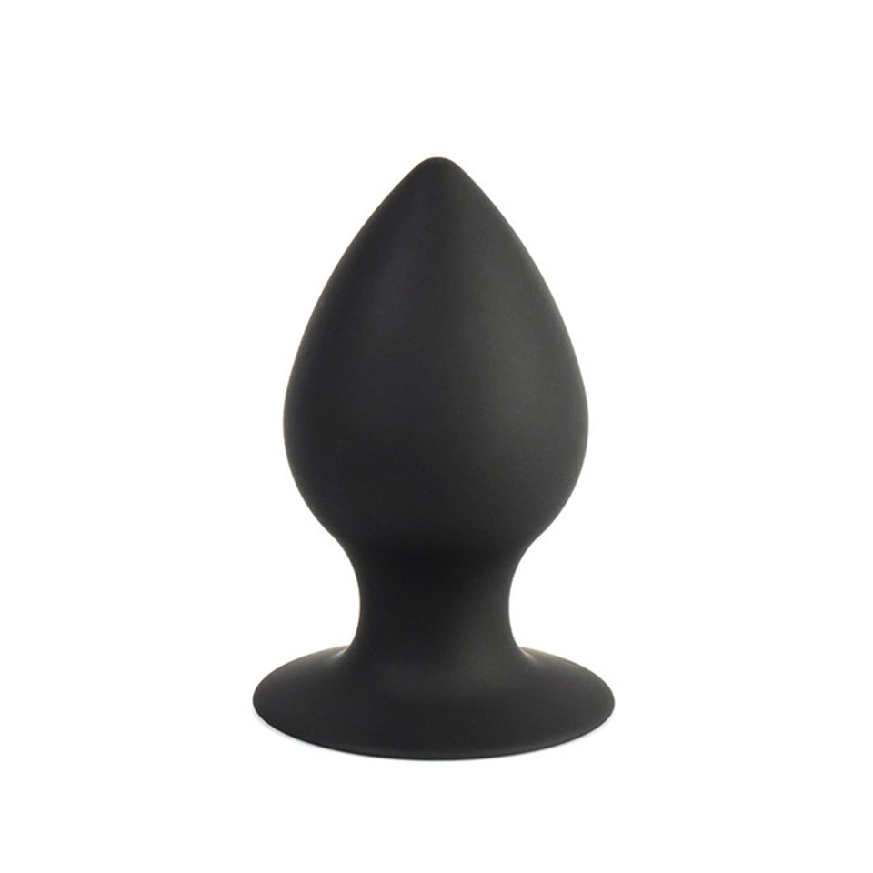 Silicone Large Suction Cup Anal Plug Stimulation Anal Massager Adult Sex Toy for Couple(S)