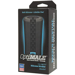 Optimale Truskyn Sili Stroker Beaded Blk