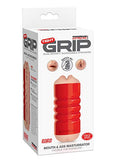 Pdx Extreme Tight Grip Mouth & Ass Masturbator Red/Light