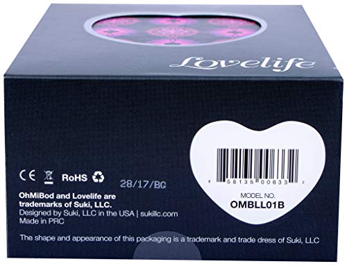 Ohmibod Lovelife Share Couples Ring - Vibrating Ring - Persononal Massager - Black