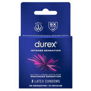 DUREX INTENSE SENSATION 3PK