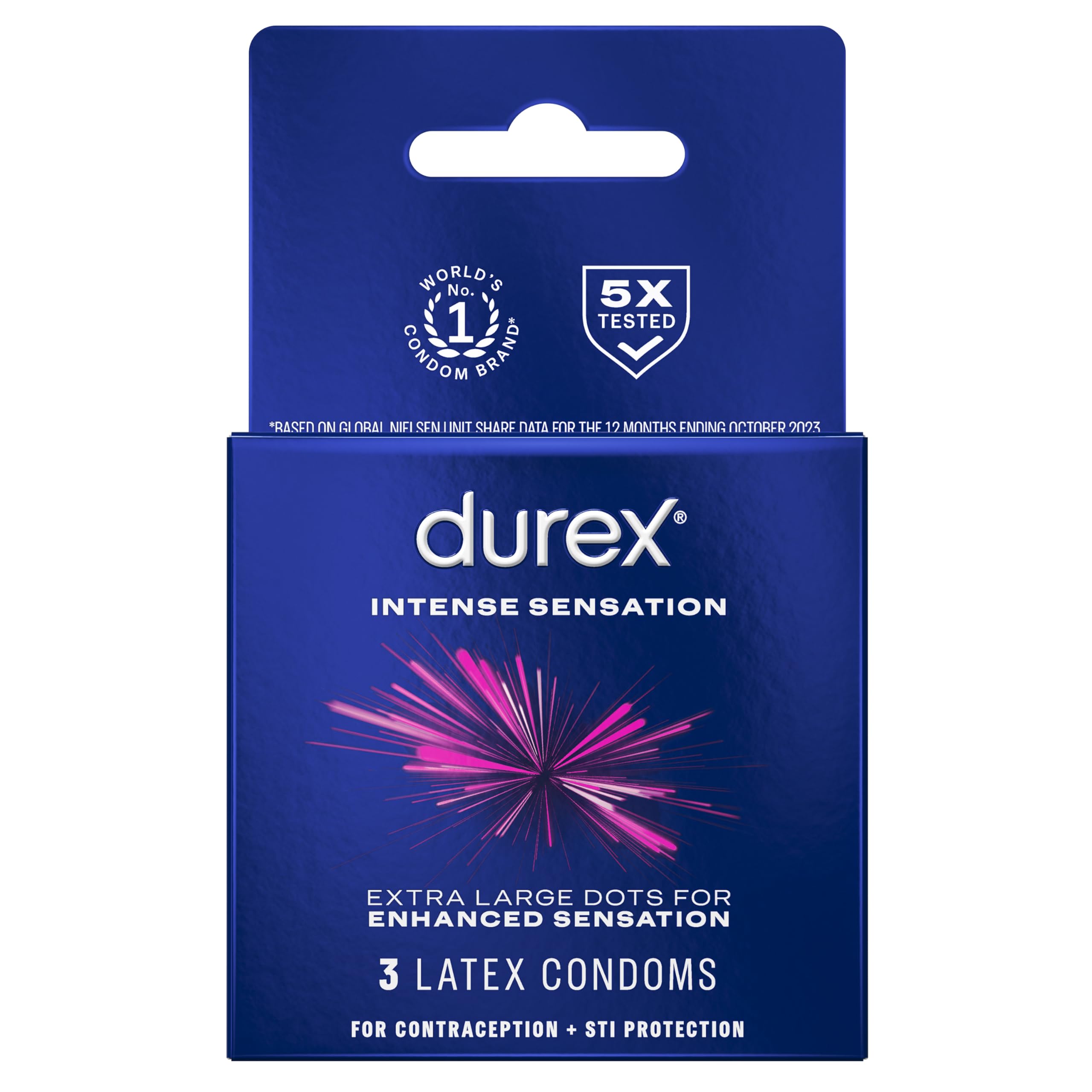 DUREX INTENSE SENSATION 3PK