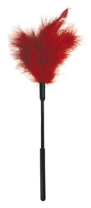 Sex And Mischief Ss10072 Feather Tickler- Red