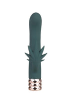 Kusha Crystal Gems Usb Rechargeable 10-Function G-Spot Rabbit-Style Vibrator - Gray
