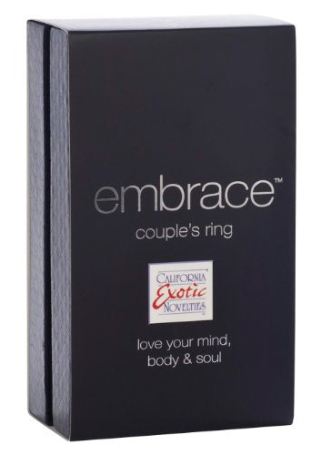 California Exotics Embrace Couples Ring, Grey