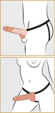 Ff 9In Hollow Squirt Strap-On Balls Fl