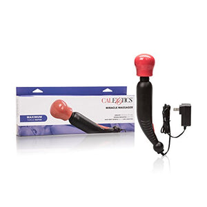 Calexotics Miracle Massager     Body Wand Vibrator For Couples     Adult Sex Personal Massager - Black