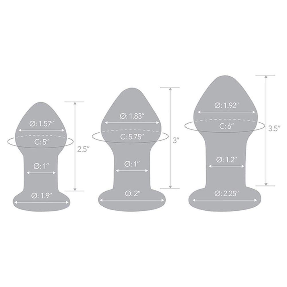 Glas Pleasure Droplets Anal Training Kit