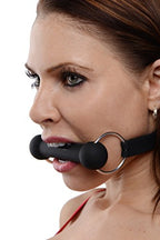 Master Series Mr Ed Lockable Silicone Horse Bit Gag