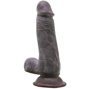 Realcocks Dual Layered #2 7In Dark Brown