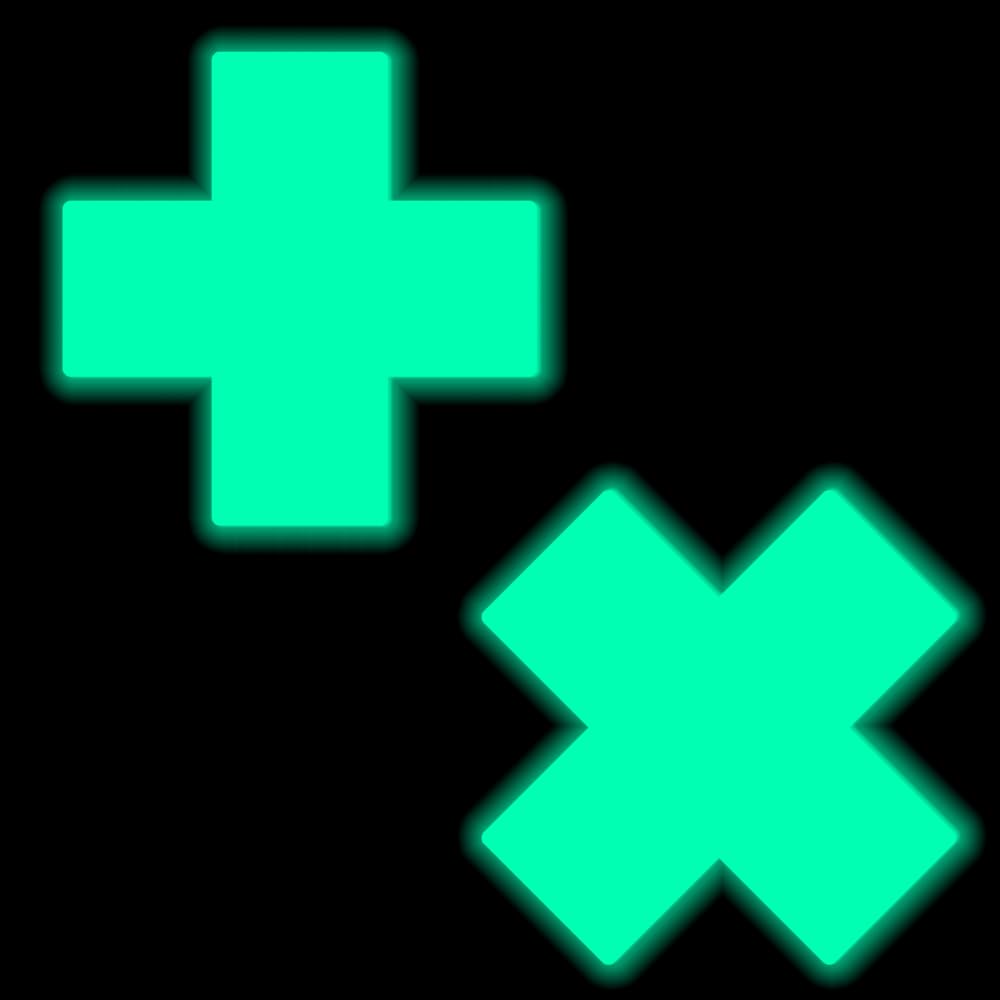 Pastease Plus X Glow In The Dark Neon Turquoise
