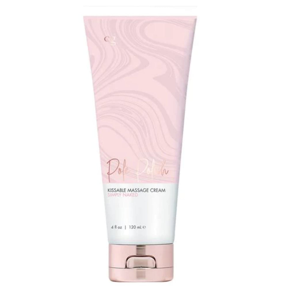 (D) Cgc Pole Polish Simply Nak Kissable Massage Cream 4 Fl Oz