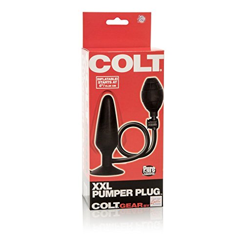 California Exotic Novelties Colt Pumper Plug, Black, Xx-Large