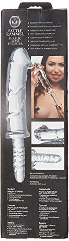 Master Series Battle Rammer Phallic Glass Thruster