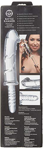 Master Series Battle Rammer Phallic Glass Thruster