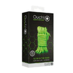 Shots Rope Realistic Hung Neon Green One Size